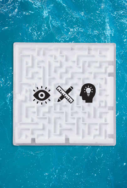 Custom imprinted A-MAZE-ing Game for Orlando, FL with a local business logo