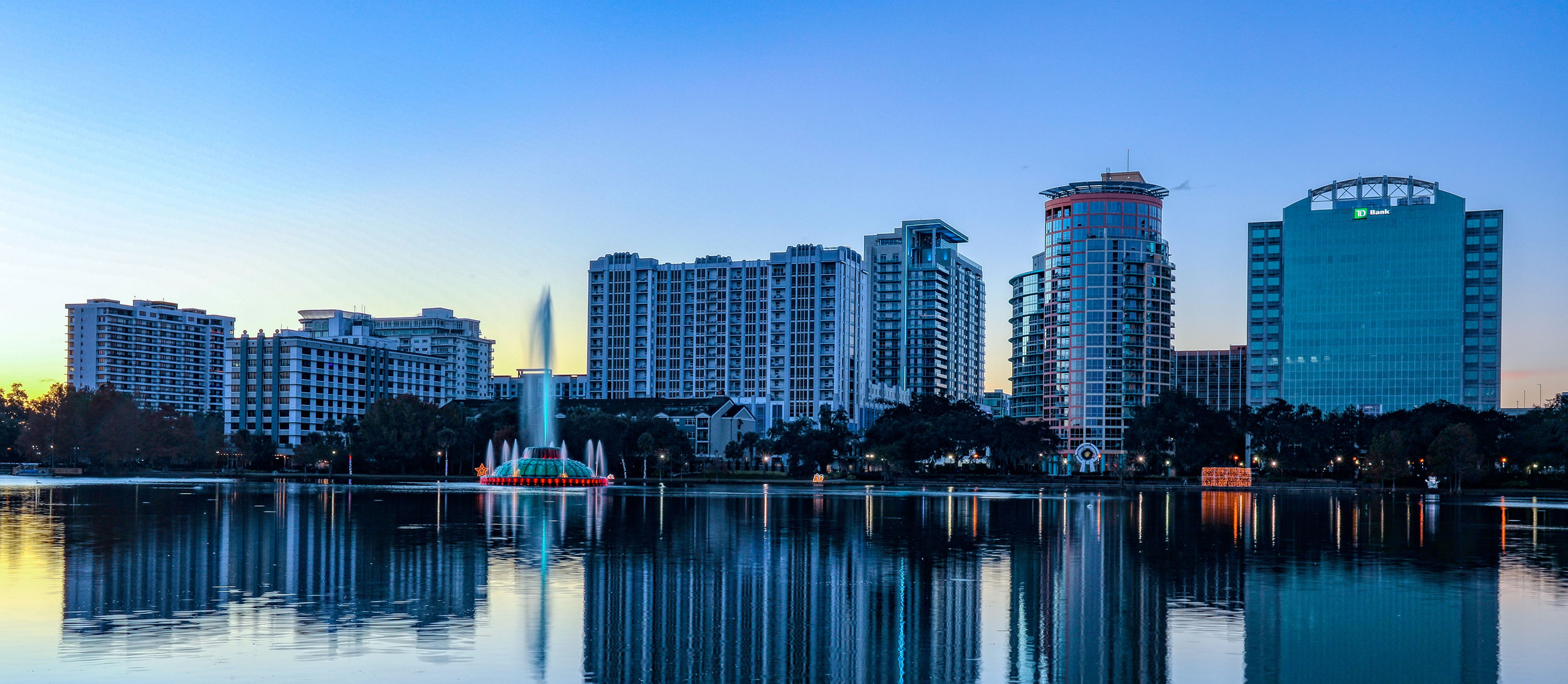 Orlando skyline overview