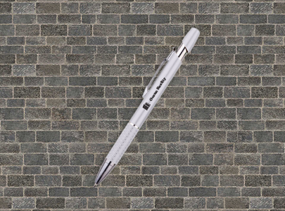 Custom imprinted Snazz Click Pen for Orlando, FL with a local business logo